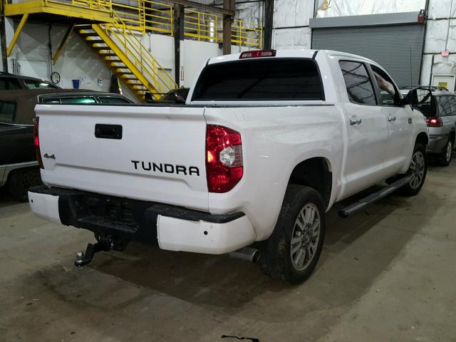 5TFAW5F1XGX577684 - 2016 TOYOTA TUNDRA CRE WHITE photo 4