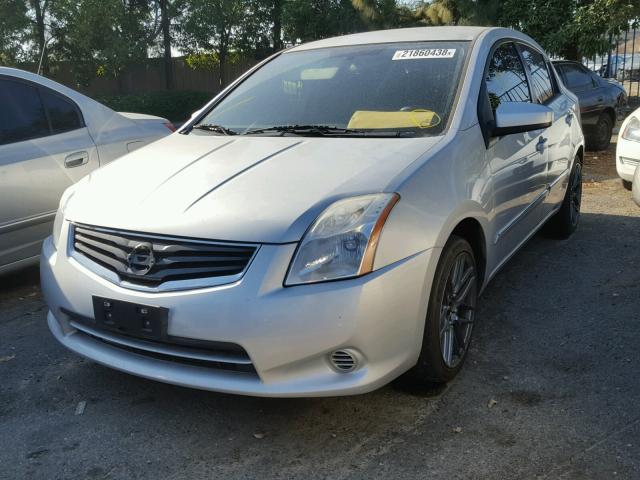 3N1AB6AP8BL719616 - 2011 NISSAN SENTRA 2.0 GRAY photo 2