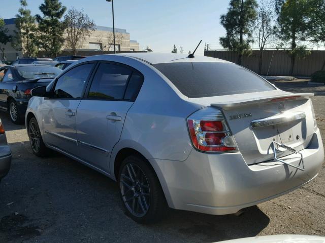 3N1AB6AP8BL719616 - 2011 NISSAN SENTRA 2.0 GRAY photo 3