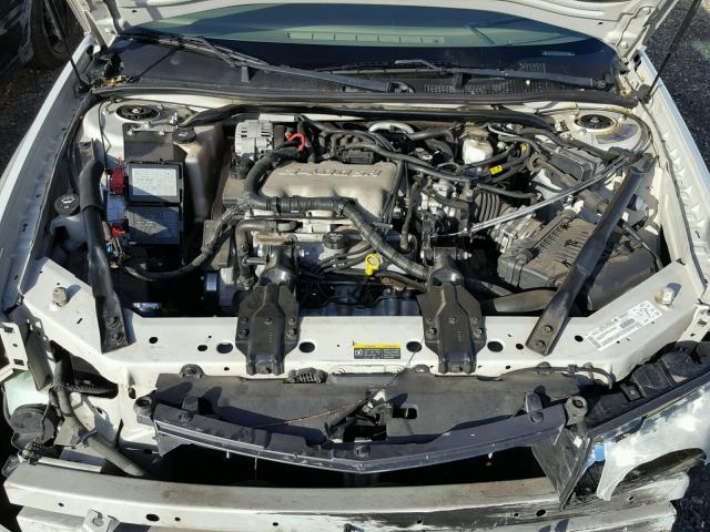 2G1WF52E439190726 - 2003 CHEVROLET IMPALA CREAM photo 7