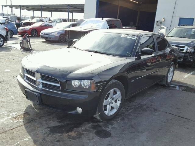 2B3CA3CVXAH243462 - 2010 DODGE CHARGER SX BLACK photo 2