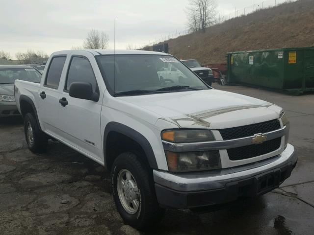 1GCDT136048163348 - 2004 CHEVROLET COLORADO WHITE photo 1