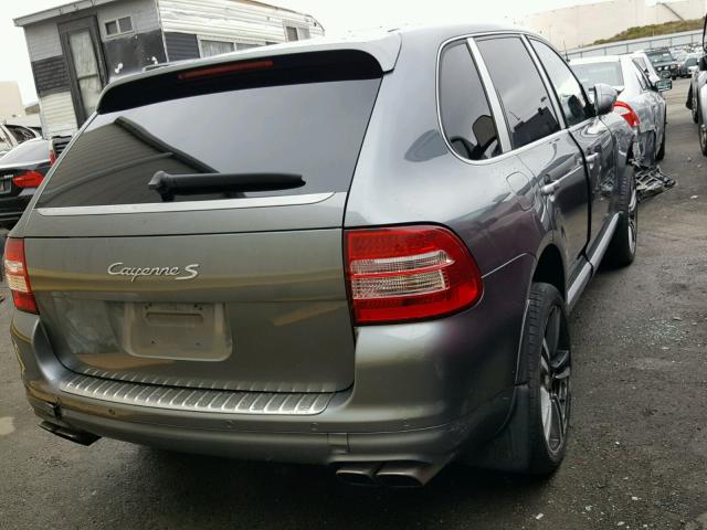 WP1AB29P45LA63794 - 2005 PORSCHE CAYENNE S GRAY photo 4