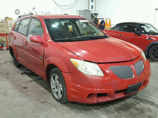 5Y2SL63885Z416840 - 2005 PONTIAC VIBE RED photo 1