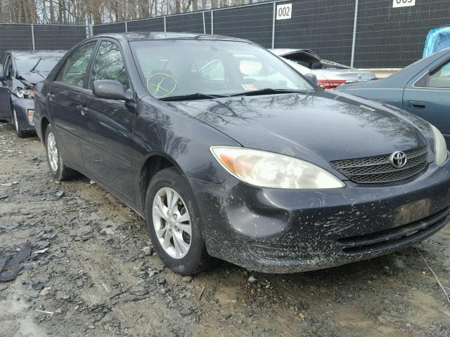 4T1BF32K34U065250 - 2004 TOYOTA CAMRY LE Қара фото 1
