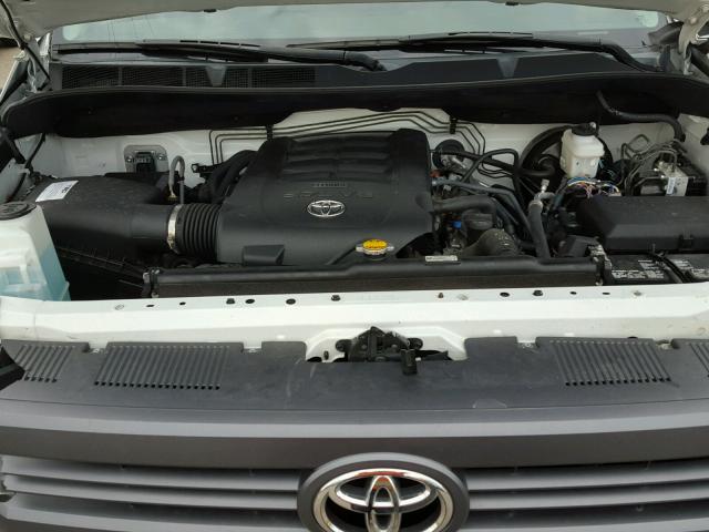 5TFDY5F1XFX436684 - 2015 TOYOTA TUNDRA CRE WHITE photo 7