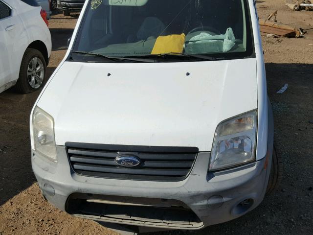 NM0LS7ANXDT146322 - 2013 FORD TRANSIT CO WHITE photo 7