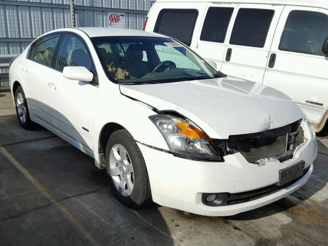 1N4CL21E89C114078 - 2009 NISSAN ALTIMA HYB WHITE photo 1