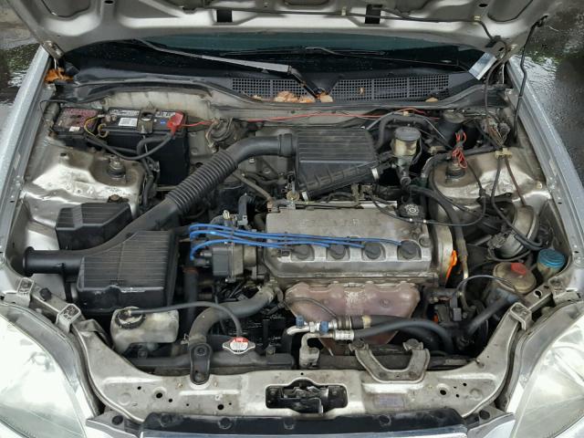 1HGEJ6678WL038501 - 1998 HONDA CIVIC LX SILVER photo 7