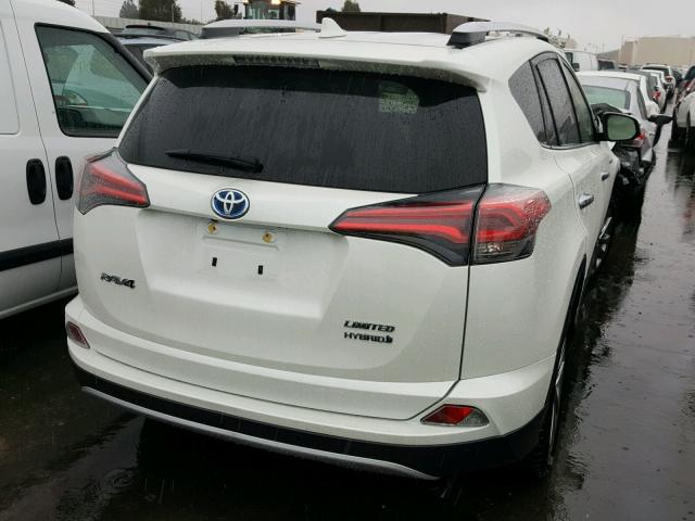 JTMDJREV8GD042085 - 2016 TOYOTA RAV4 HV LI WHITE photo 4