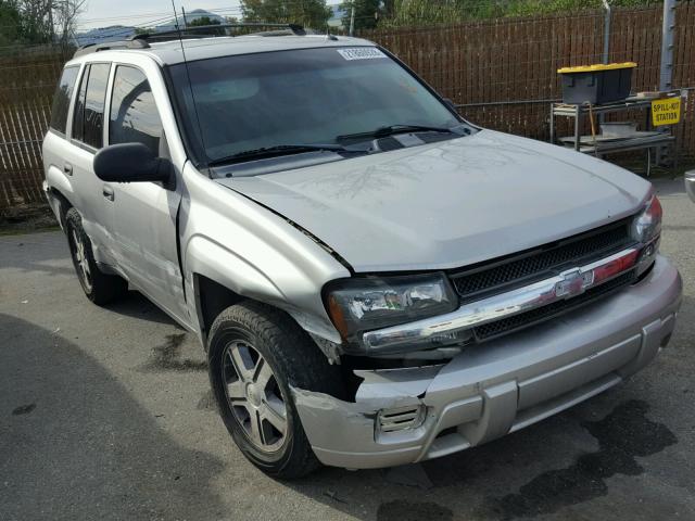 1GNDS13S652315905 - 2005 CHEVROLET TRAILBLAZE SILVER photo 1