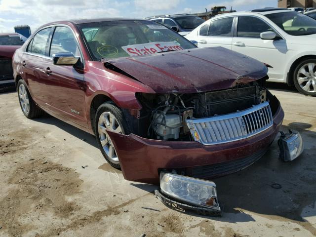 3LNHM26176R613451 - 2006 LINCOLN ZEPHYR MAROON photo 1