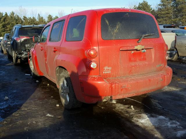 3GNBABDB2AS623599 - 2010 CHEVROLET HHR LT RED photo 3