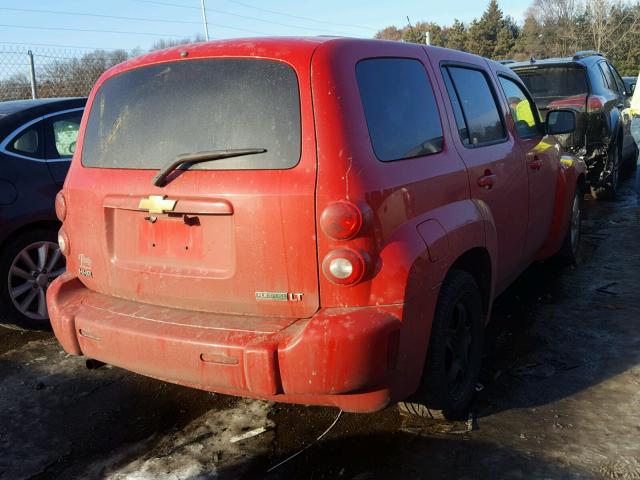 3GNBABDB2AS623599 - 2010 CHEVROLET HHR LT RED photo 4