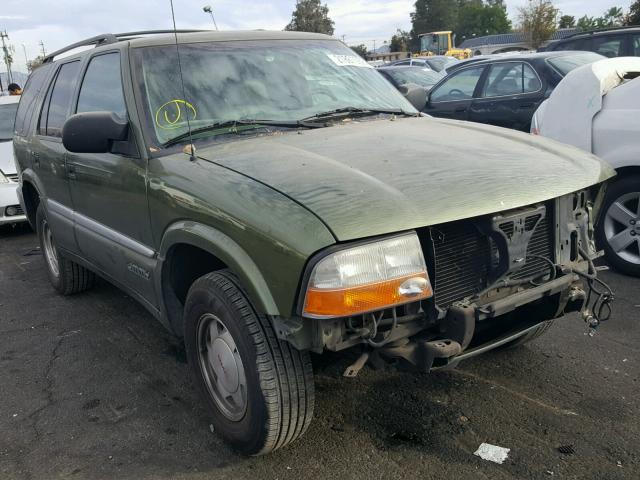 1GKCS13W912198634 - 2001 GMC JIMMY GREEN photo 1