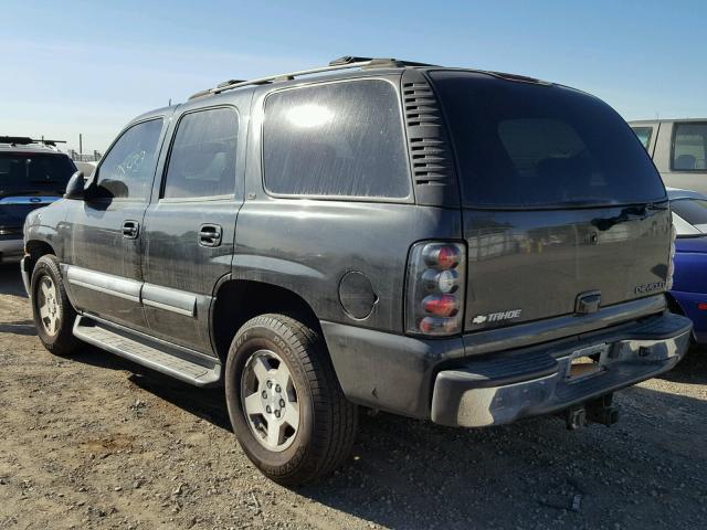 1GNEC13T34R189521 - 2004 CHEVROLET TAHOE C150 GRAY photo 3