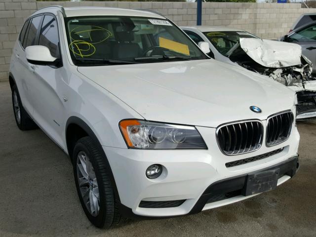 5UXWX9C50D0A08124 - 2013 BMW X3 XDRIVE2 WHITE photo 1