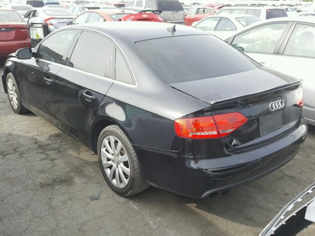 WAUEFAFL6AN056036 - 2010 AUDI A4 PREMIUM BLACK photo 3