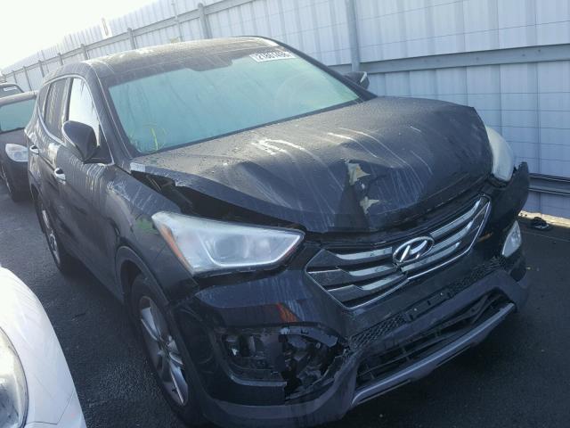 5XYZWDLA4DG063426 - 2013 HYUNDAI SANTA FE S BLACK photo 1