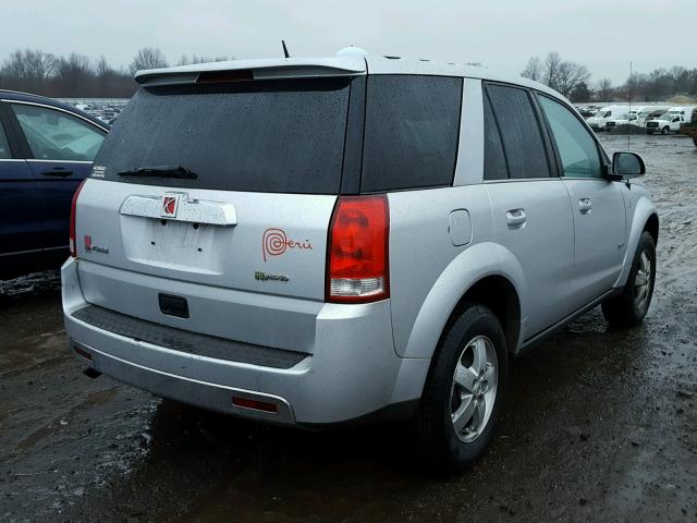 5GZCZ33Z97S815521 - 2007 SATURN VUE HYBRID SILVER photo 4