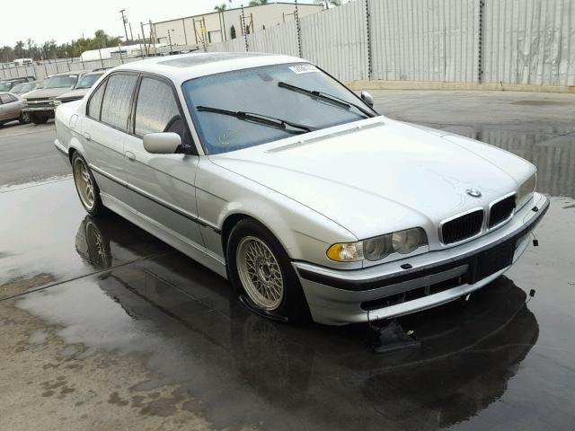 WBAGG83441DN84630 - 2001 BMW 740 I AUTO SILVER photo 1