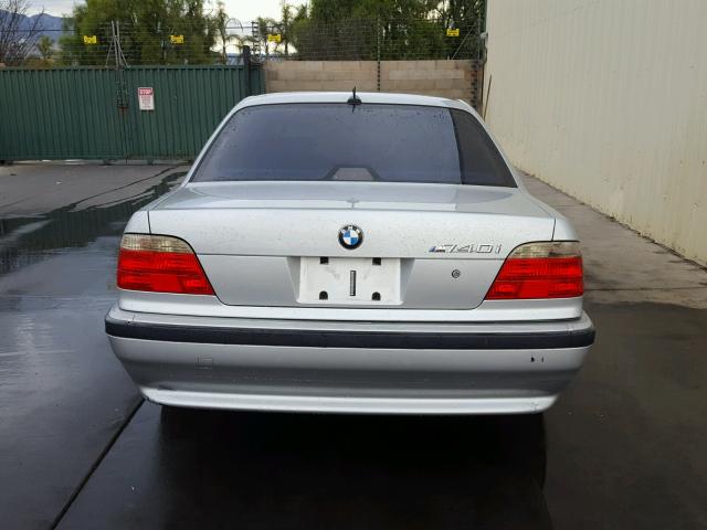 WBAGG83441DN84630 - 2001 BMW 740 I AUTO SILVER photo 9