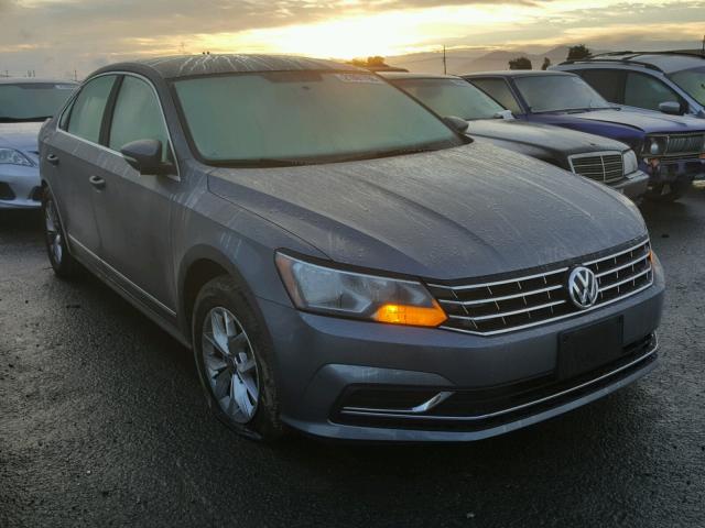 1VWAT7A39GC030469 - 2016 VOLKSWAGEN PASSAT S GRAY photo 1