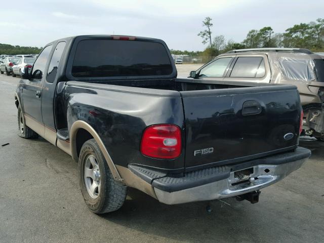 2FTRX07L5XCB11133 - 1999 FORD F150 BLACK photo 3