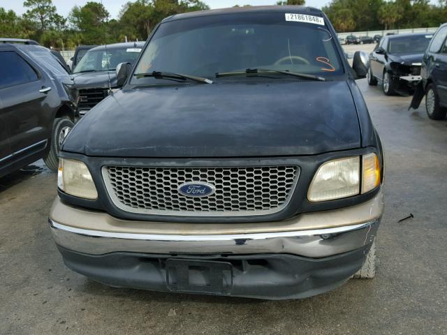 2FTRX07L5XCB11133 - 1999 FORD F150 BLACK photo 9