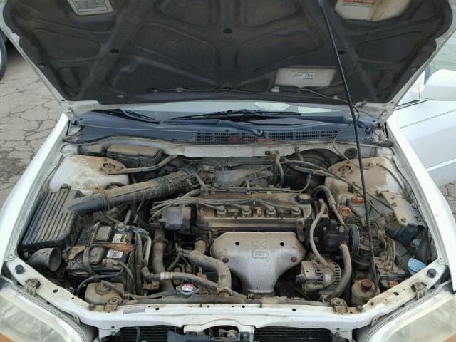 JHMCG5651XC023335 - 1999 HONDA ACCORD EX WHITE photo 7