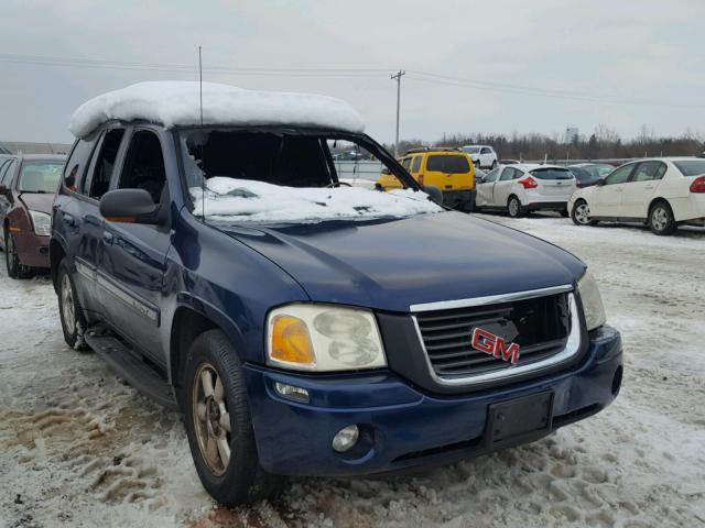 1GKDT13S932165733 - 2003 GMC ENVOY BLUE photo 1