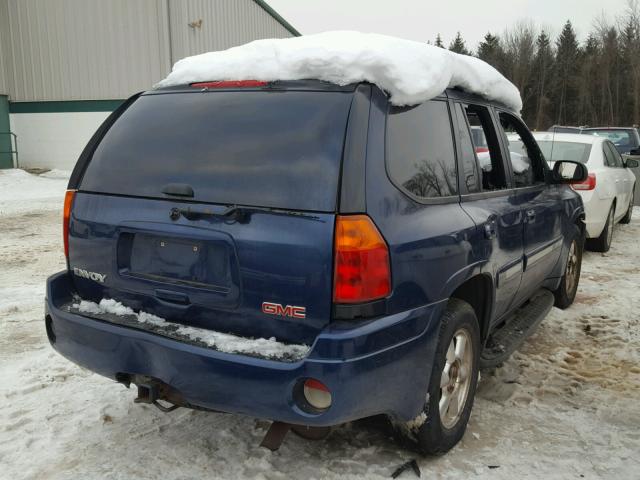 1GKDT13S932165733 - 2003 GMC ENVOY BLUE photo 4