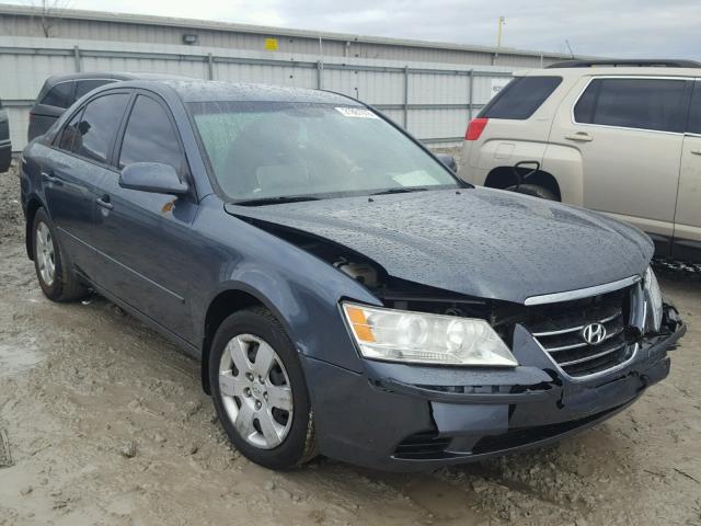 5NPET46C49H557984 - 2009 HYUNDAI SONATA GLS BLUE photo 1