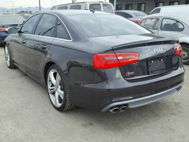 WAUJ2AFC9DN107334 - 2013 AUDI S6 CHARCOAL photo 3