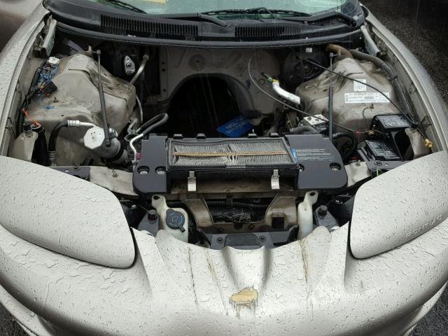 2G2FV32G712145922 - 2001 PONTIAC FIREBIRD T TAN photo 7