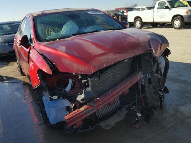 3FA6P0K99ER163289 - 2014 FORD FUSION TIT RED photo 1