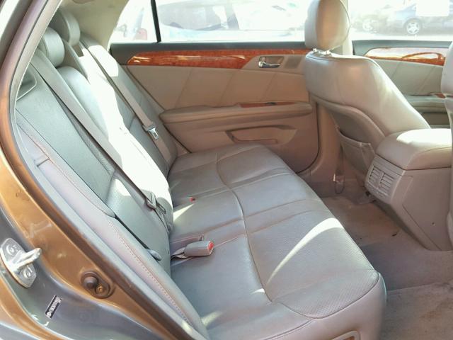 4T1BK36B17U194503 - 2007 TOYOTA AVALON XL GRAY photo 6