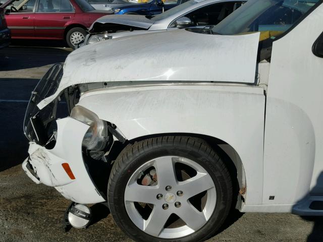 3GNDA23P86S646012 - 2006 CHEVROLET HHR LT WHITE photo 9