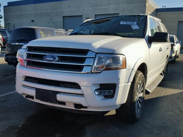 1FMJK1JT3HEA40001 - 2017 FORD EXPEDITION WHITE photo 2