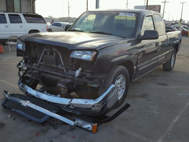 2GCEC19T631301641 - 2003 CHEVROLET SILVERADO GRAY photo 2