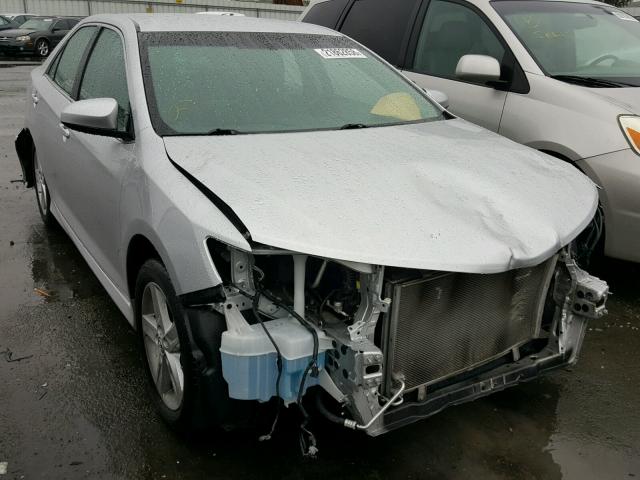 4T1BF1FK8DU280041 - 2013 TOYOTA CAMRY L SILVER photo 1