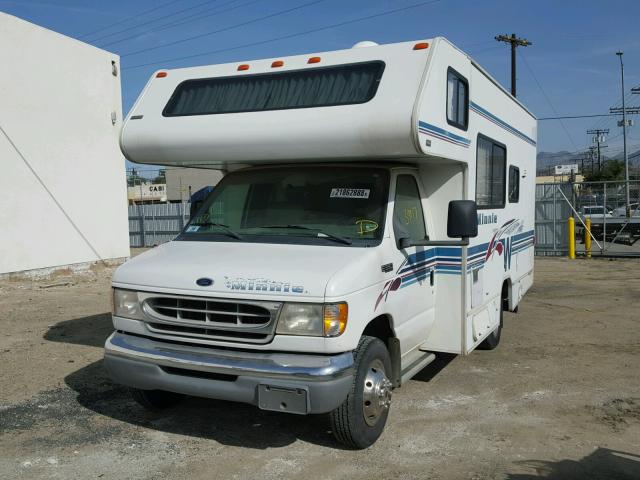 1FDWE30S1XHB55680 - 1999 FORD ECONOLINE WHITE photo 2