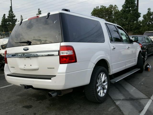 1FMJK2ATXHEA68352 - 2017 FORD EXPEDITION WHITE photo 4