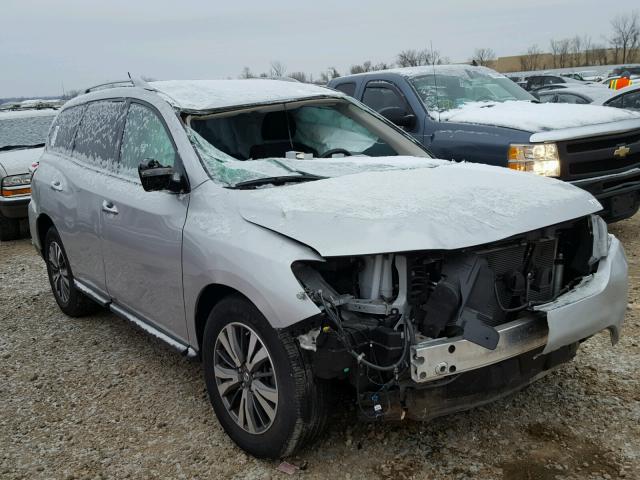 5N1DR2MM5HC648102 - 2017 NISSAN PATHFINDER SILVER photo 1