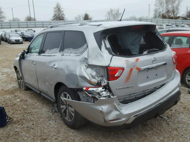 5N1DR2MM5HC648102 - 2017 NISSAN PATHFINDER SILVER photo 3