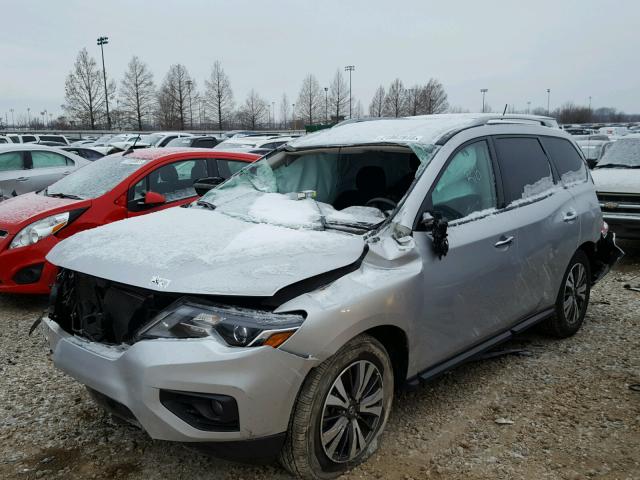 5N1DR2MM5HC648102 - 2017 NISSAN PATHFINDER SILVER photo 9