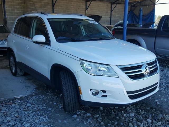 WVGAV75N39W525286 - 2009 VOLKSWAGEN TIGUAN S WHITE photo 1