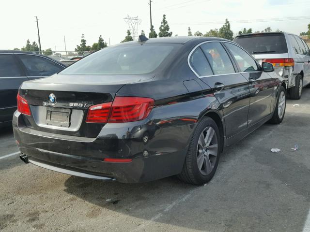 WBAFR1C50BC748680 - 2011 BMW 528 I BLACK photo 4