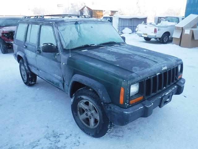 1J4FF28S2YL110577 - 2000 JEEP CHEROKEE S GREEN photo 1