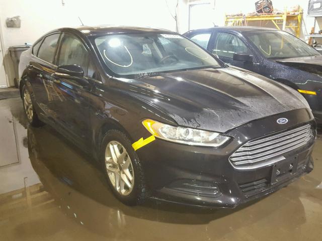 3FA6P0H79DR143242 - 2013 FORD FUSION SE BLUE photo 1